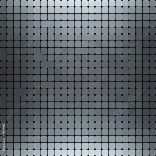 Shiny metallic texture pattern, vector background
