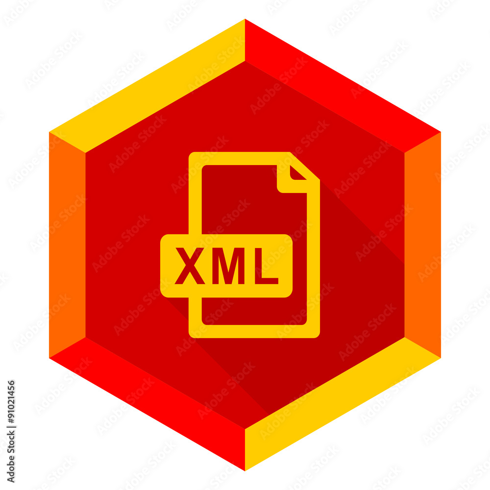 xml file flat design modern icon xml file flat design modern icon