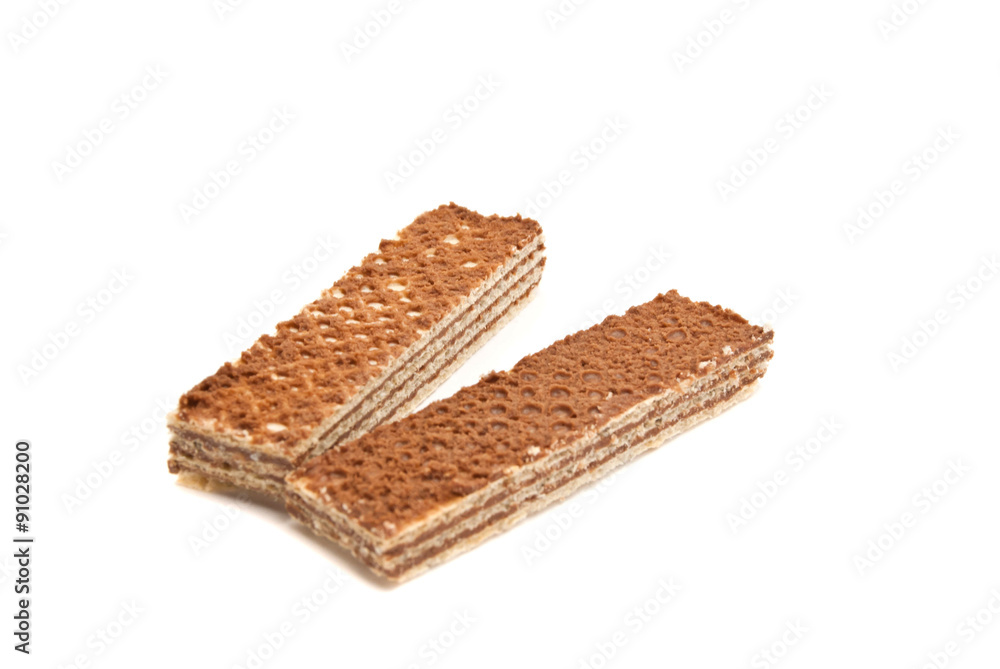 wafers with chocolate wafers with chocolate