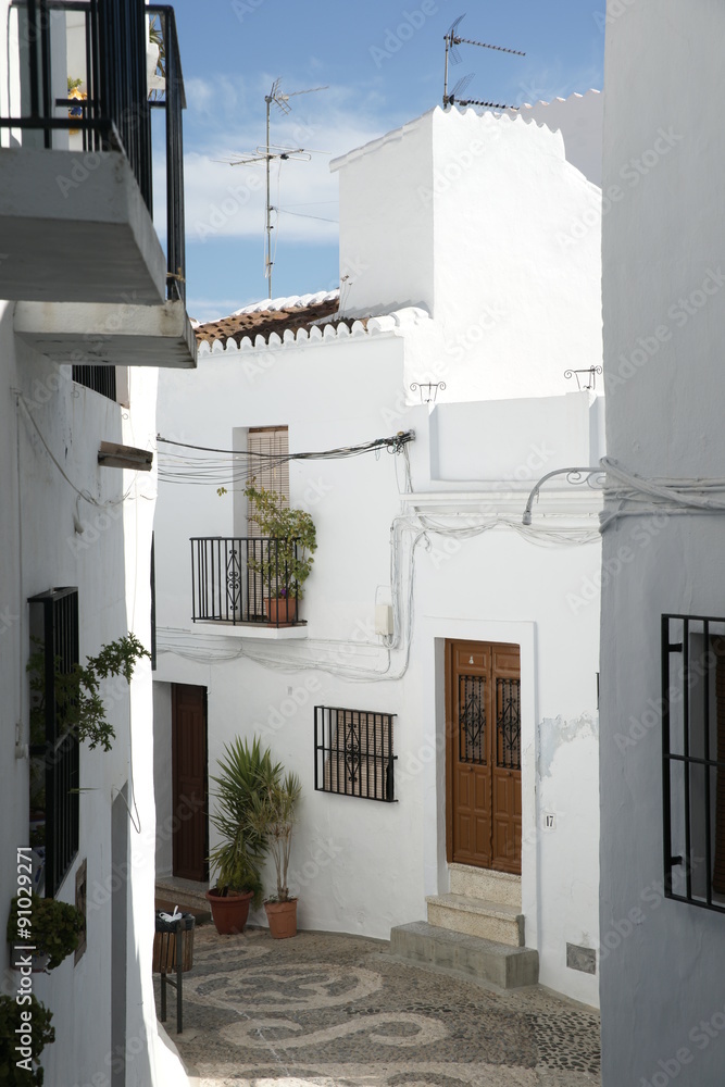 Fototapeta premium Hermosos pueblos de la provincia de Málaga, Frigiliana
