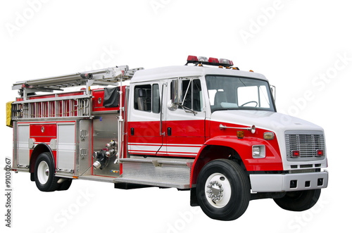 Firefighter truck