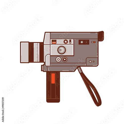 Classic 8mm movie cameras