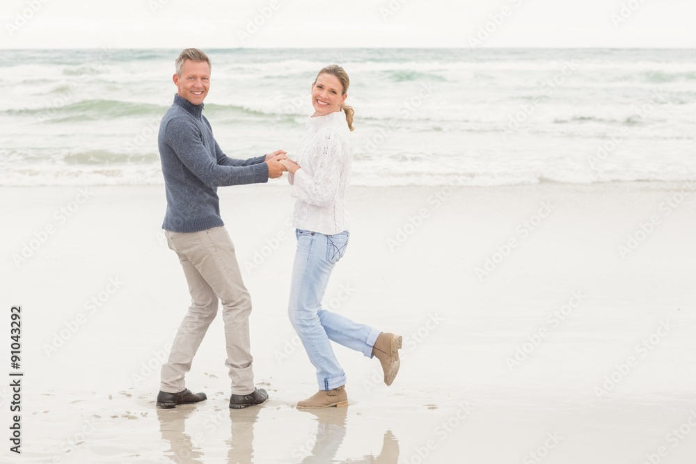 Fototapeta premium Couple enjoying a nice day out