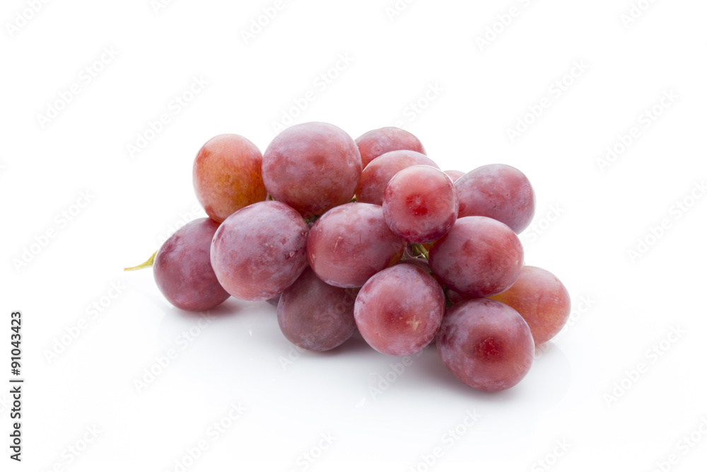 Grape on the white background. Fresh berry. Grape on the white background. Fresh berry.
