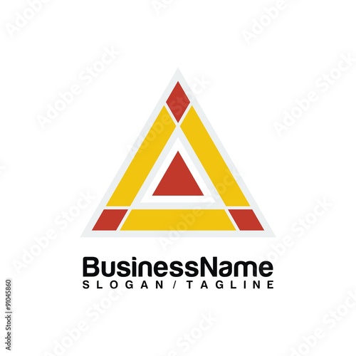triangle vector logo icon