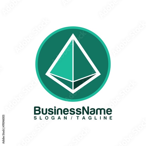 triangle vector logo icon