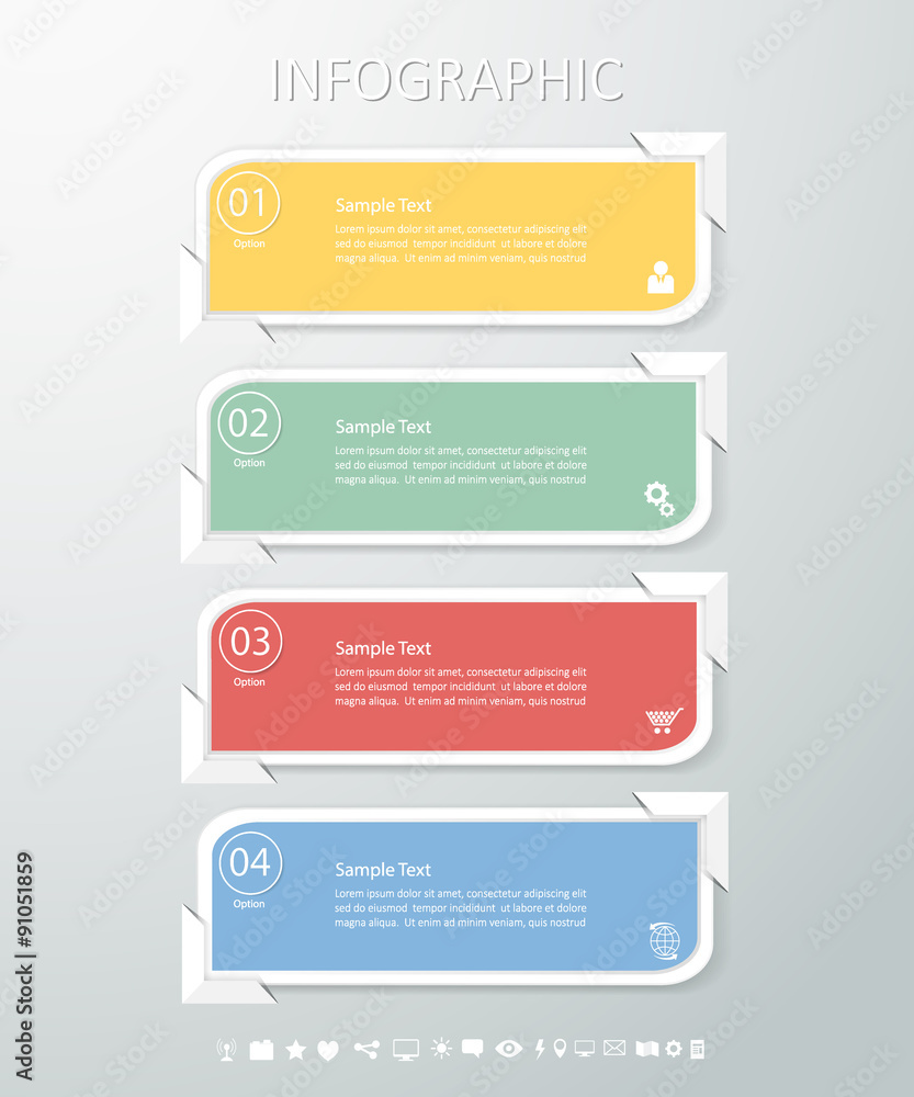 Design clean template/infographic. Vector eps10 Design clean template/infographic. Vector eps10