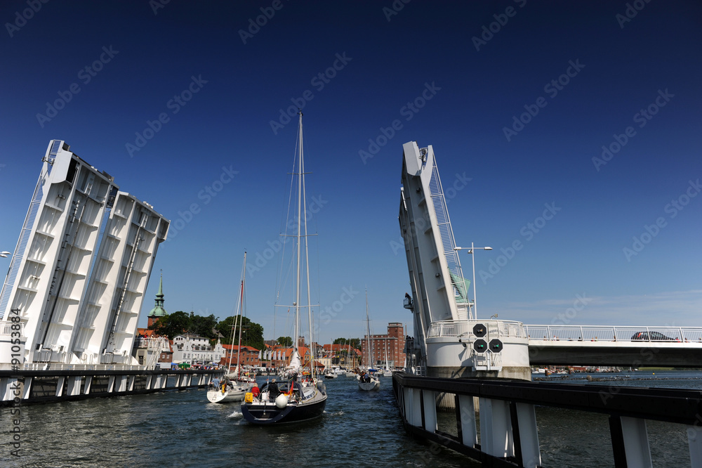 Obraz premium Schleibrücke in Kappeln 