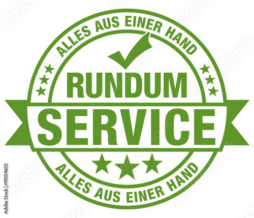 RUNDUM Service - Alles aus einer Hand! Stempel