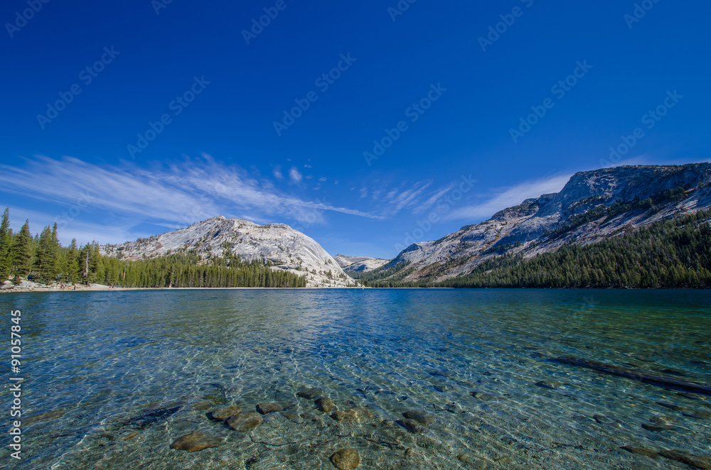 Lake at Yosemite Park, California, USA