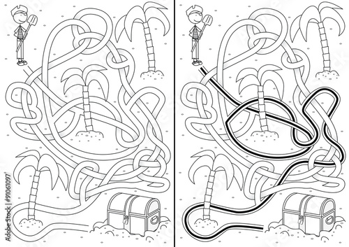 Pirate maze