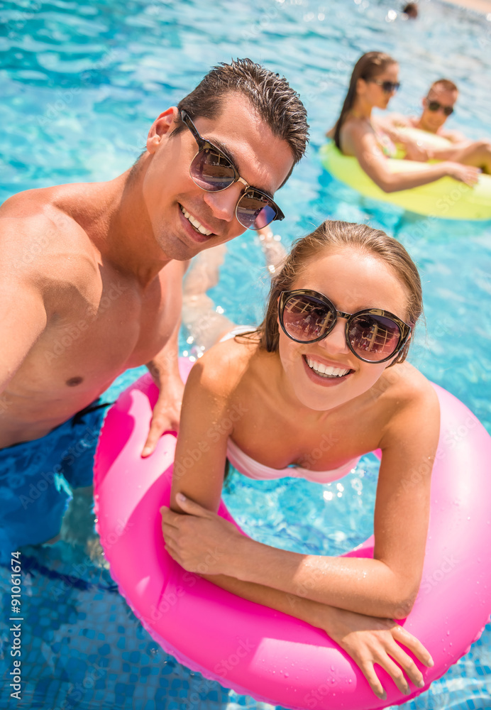 Obraz premium Swimming pool