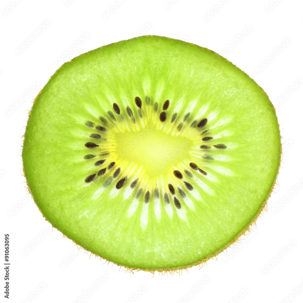 Kiwi fruit isolated on white background Kiwi fruit isolated on white background