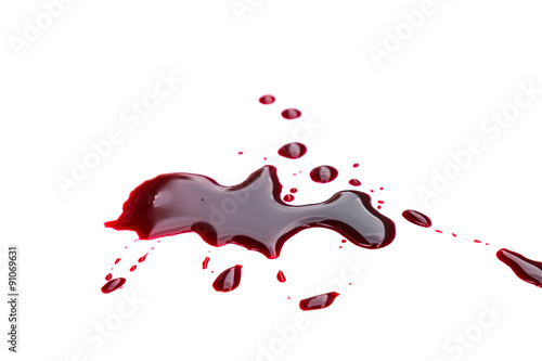 Halloween concept : Blood dripping