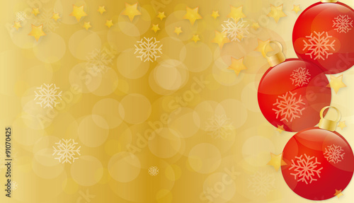 Hintergrund goldene Weihnachten