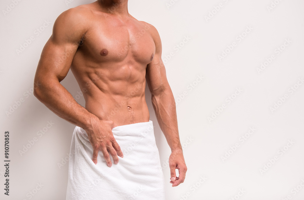 Obraz premium Strong man