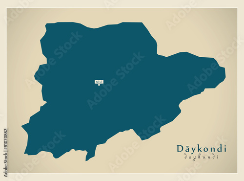 Modern Map - Daykondi AF