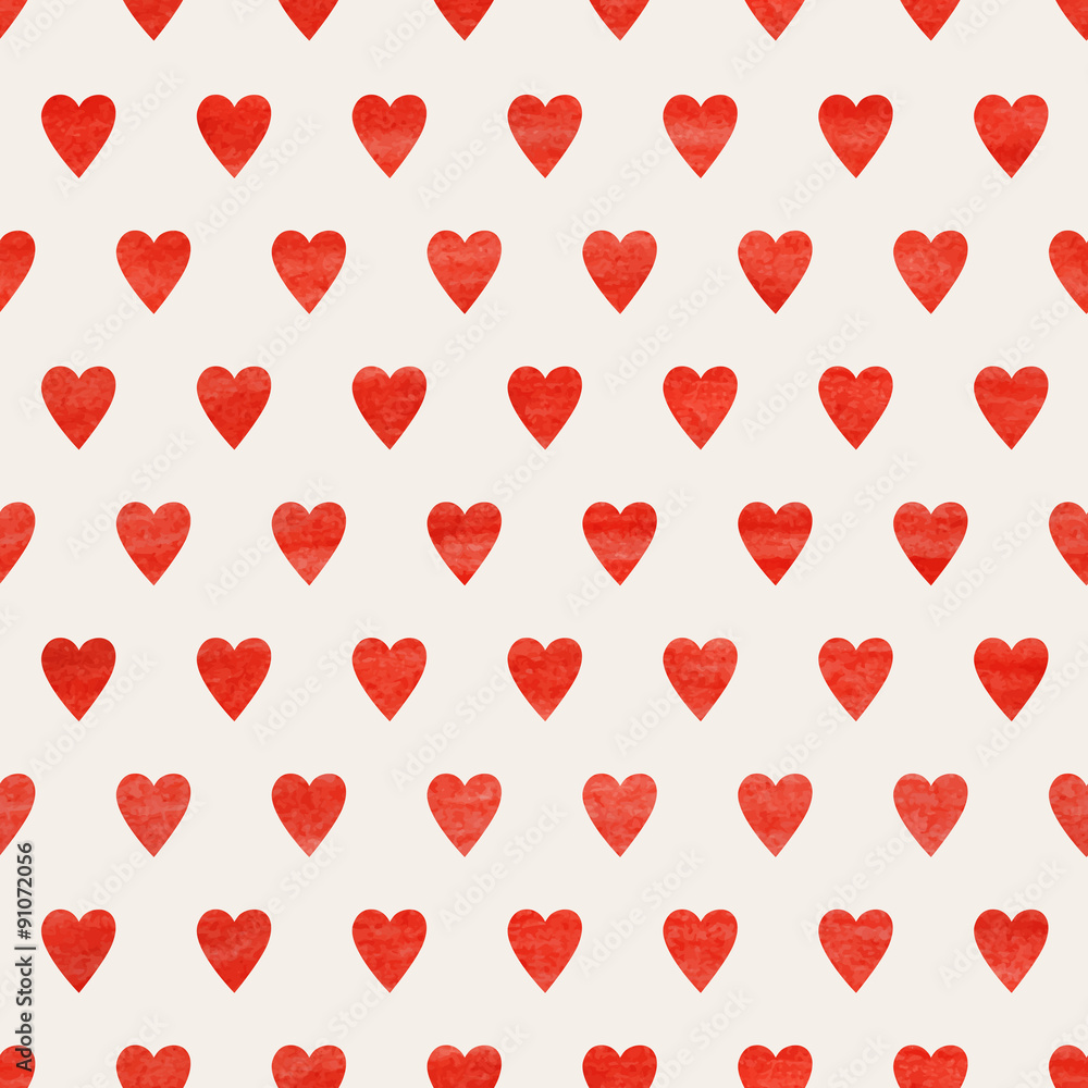 Seamless heart background