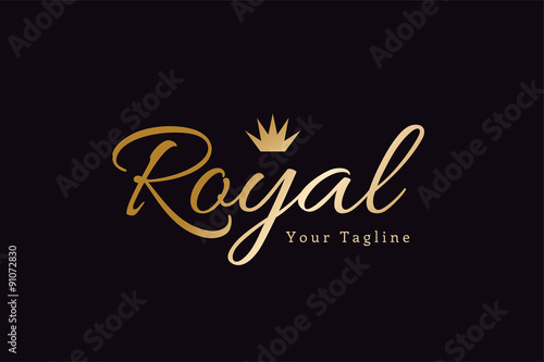 Royal logo vector template hotel