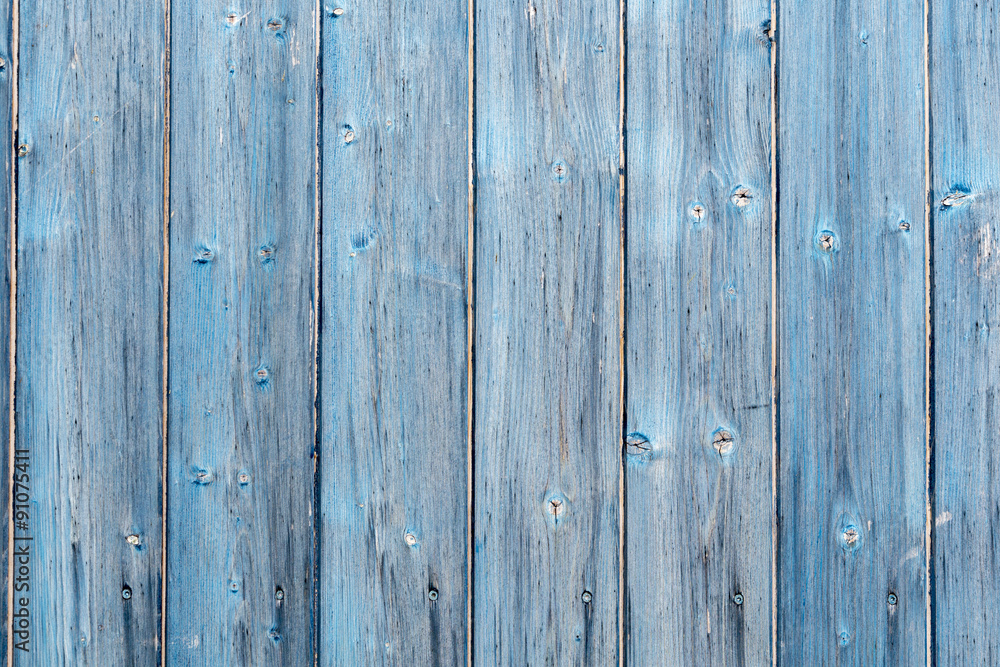 Wooden texture of blue color as background Wooden texture of blue color as background