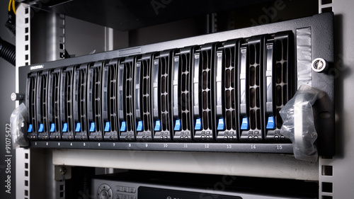 Tapety artystyczne Storage Area Network 