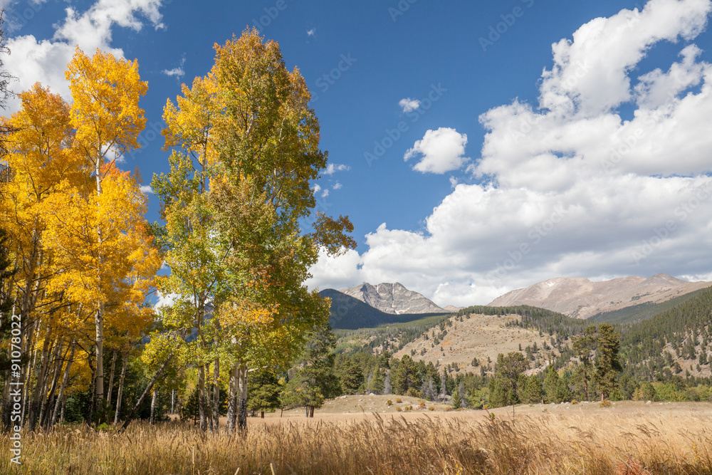 Obraz premium Colorado Mountain landscape in Fall