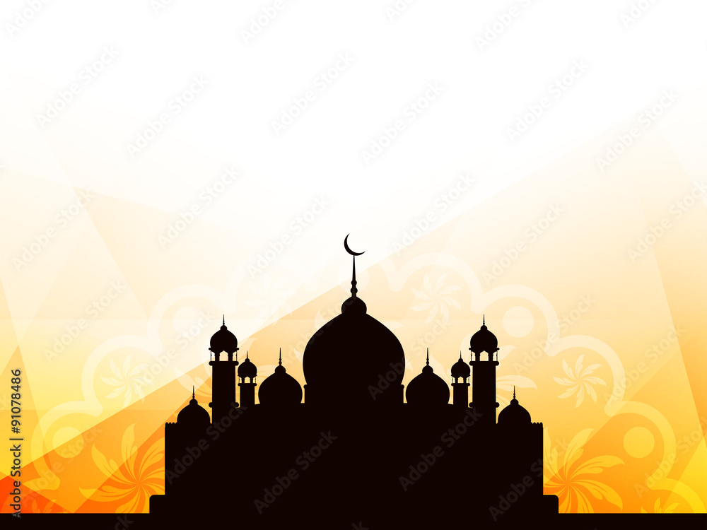 Religious Islamic background design