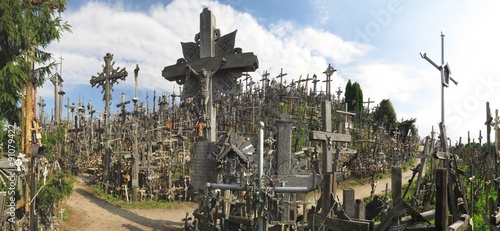 Hill of crosses  in Lithuania