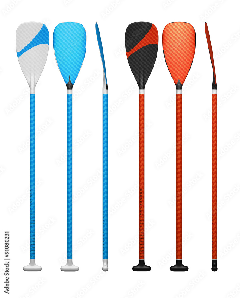 Paddles isolated Paddles isolated