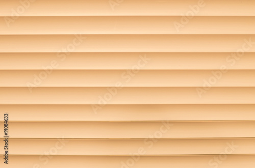 Closeup orange plastic curtain background