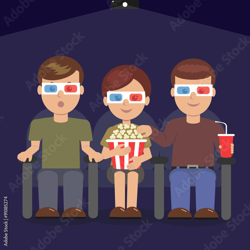 Audiences at the premiere of the blockbuster.