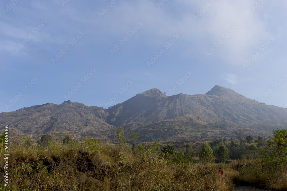 Batur Volcano in Indonesia, Bali