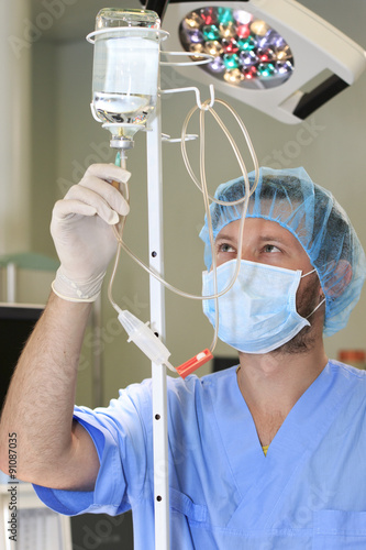 Young anesthesiologist photo