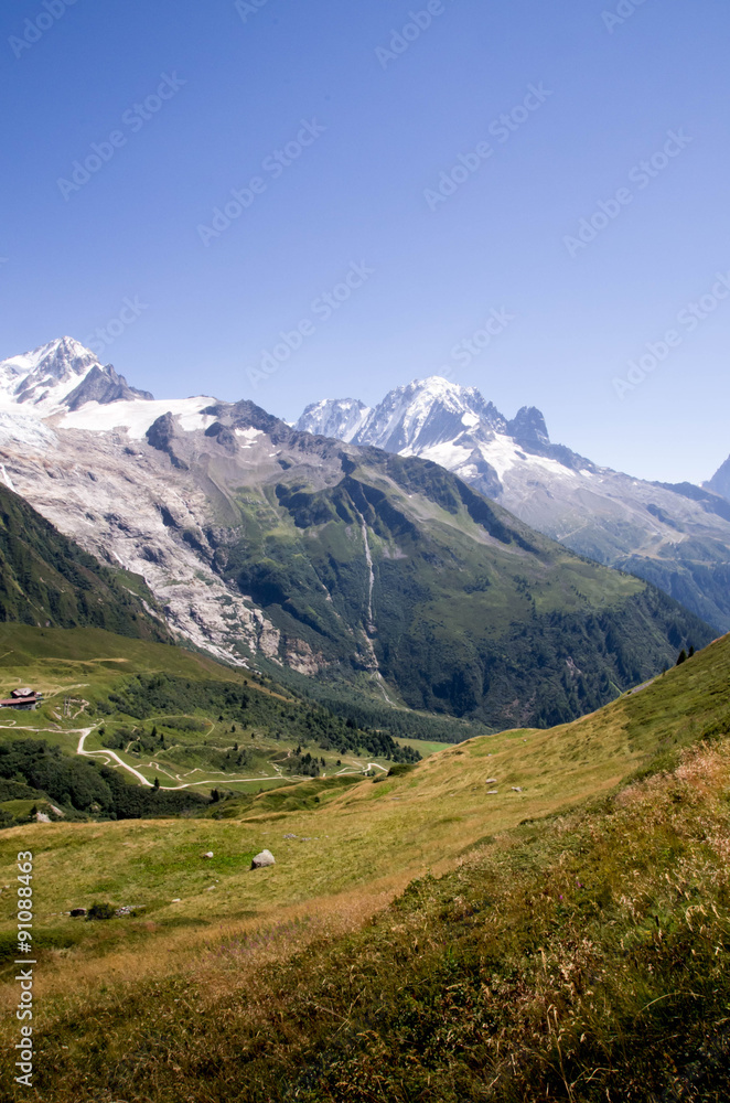 Fototapeta premium Domaine de Balme Chamonix Mont Blanc