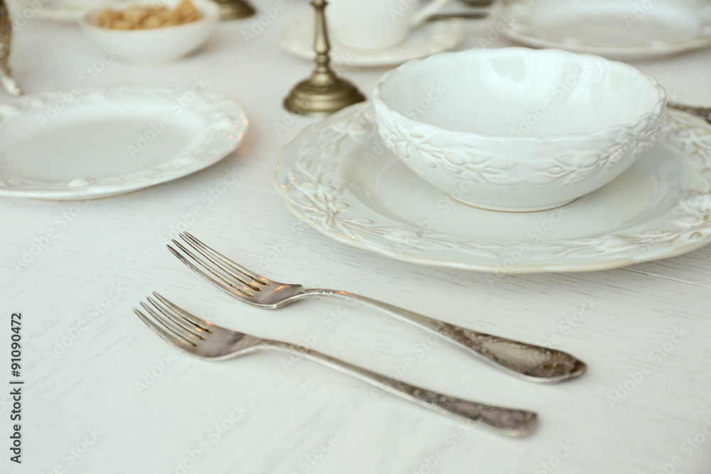 Elegance table setting Elegance table setting