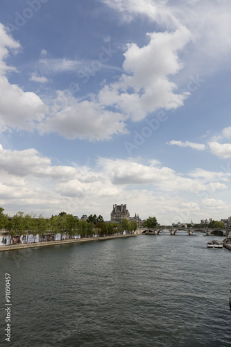 View of the Seine river
