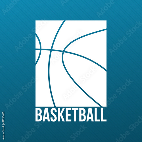 Basketball Print Design for T-Shirt