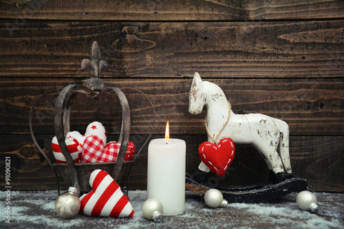Weihnachtskarte - Nostalgis...