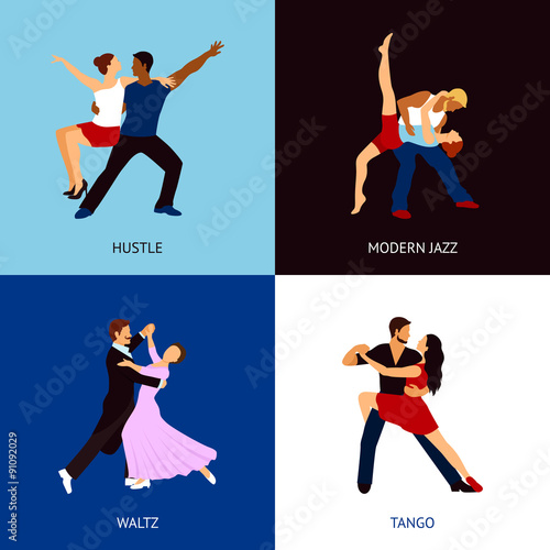 Dancing People Set