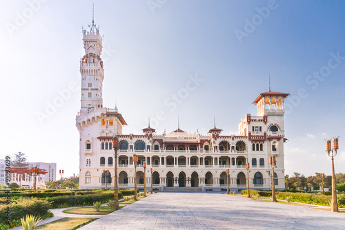 Montaza Palace in Alexandria, Egypt.