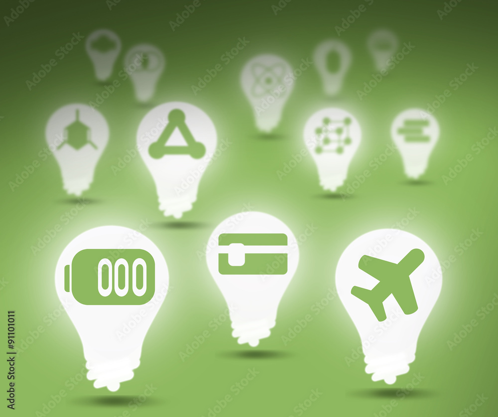 Background image with icons Background image with icons