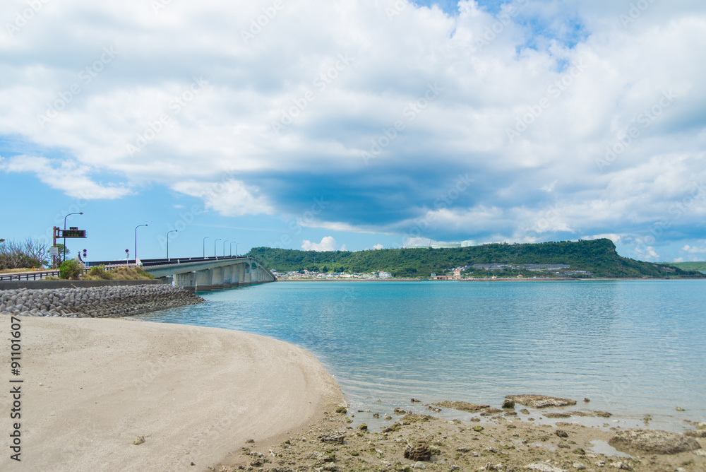 沖縄県　浜比嘉島　浜比嘉大橋