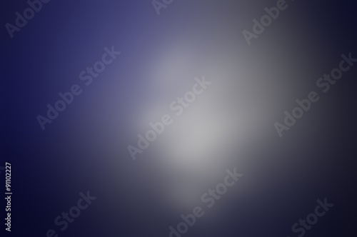 Abstract background blue dark and white-blur
