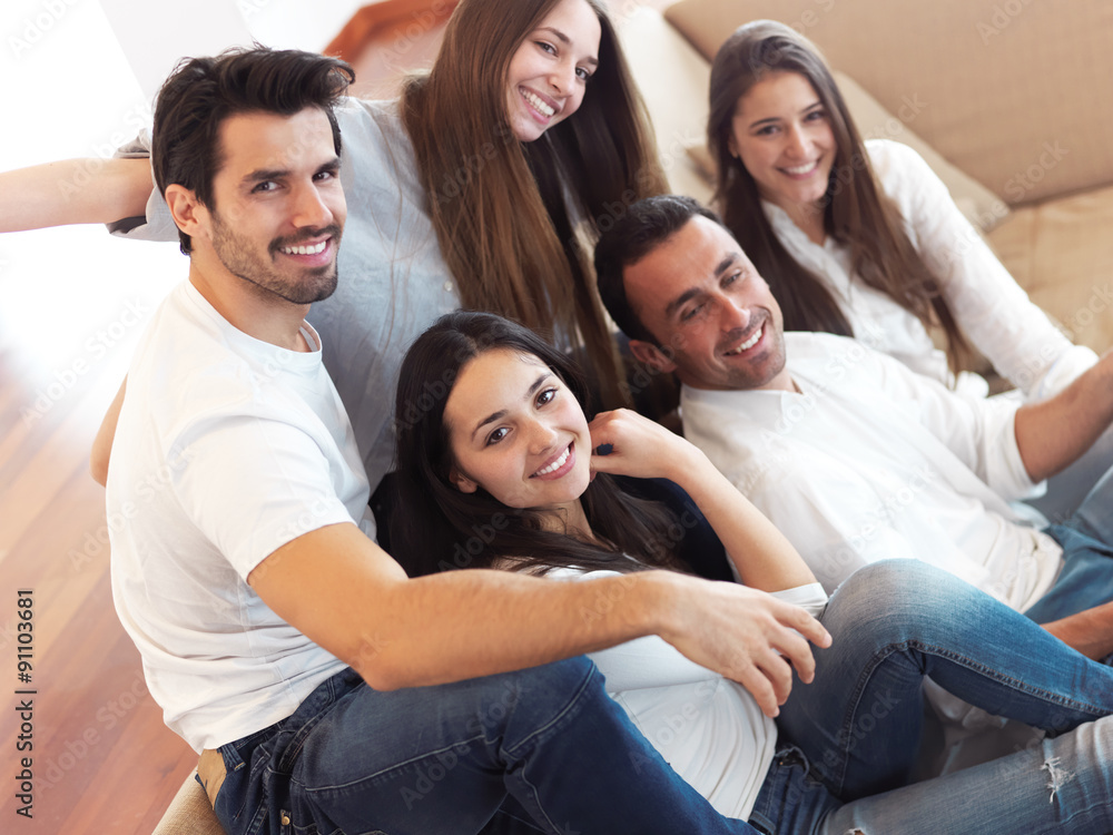 group of friends taking selfie group of friends taking selfie