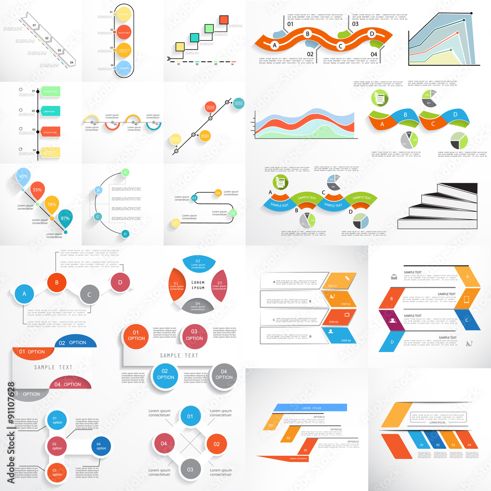 Super big set 3, Infographic elements, Templates for business re Super big set 3, Infographic elements, Templates for business re