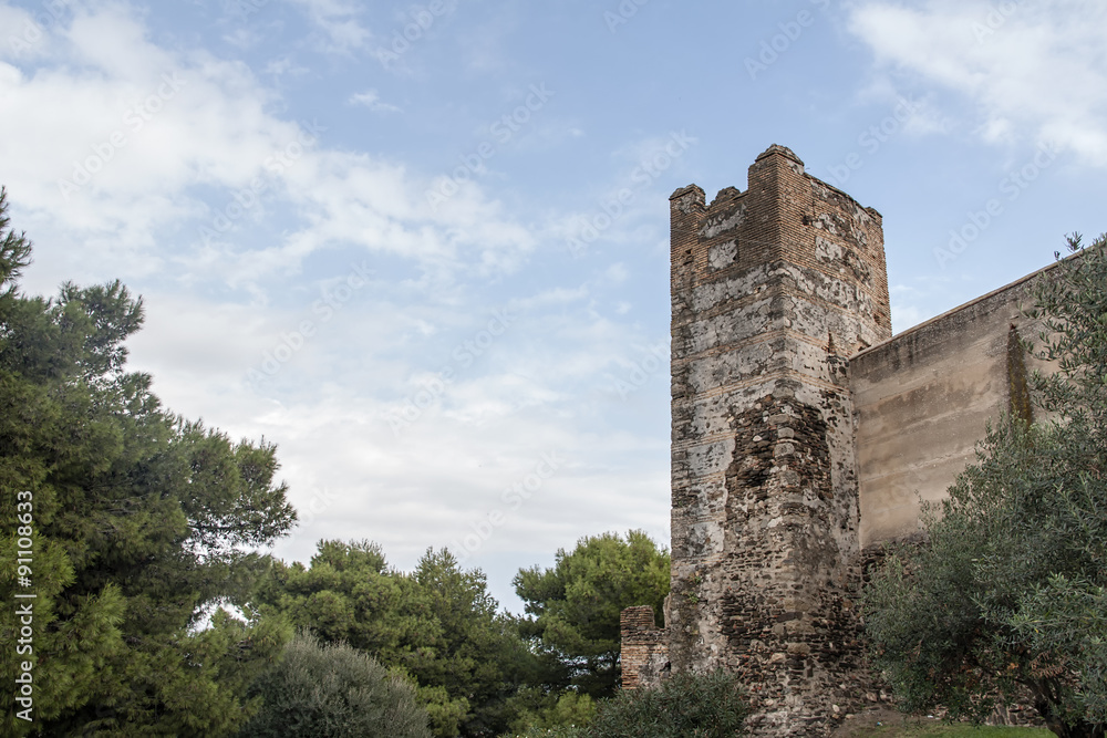 Castillo de Sohail en el municipio de Fuengirola, Malaga