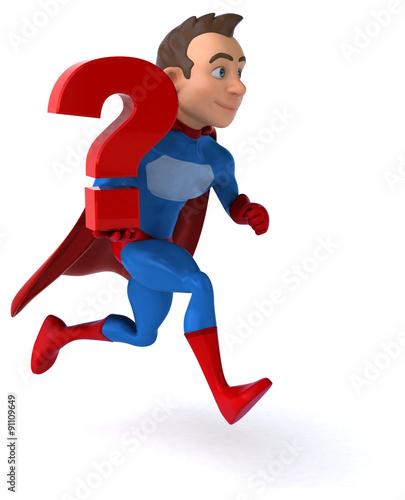 Fun superhero