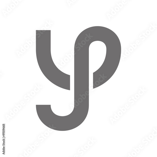 Letter Y Logo Concept Icon. Vector