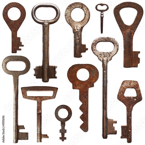 Set of old keys © Nik_Merkulov