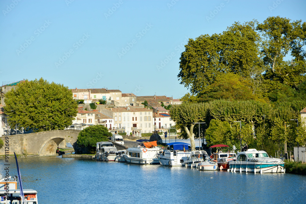 Canal du midi à Castelnaudary